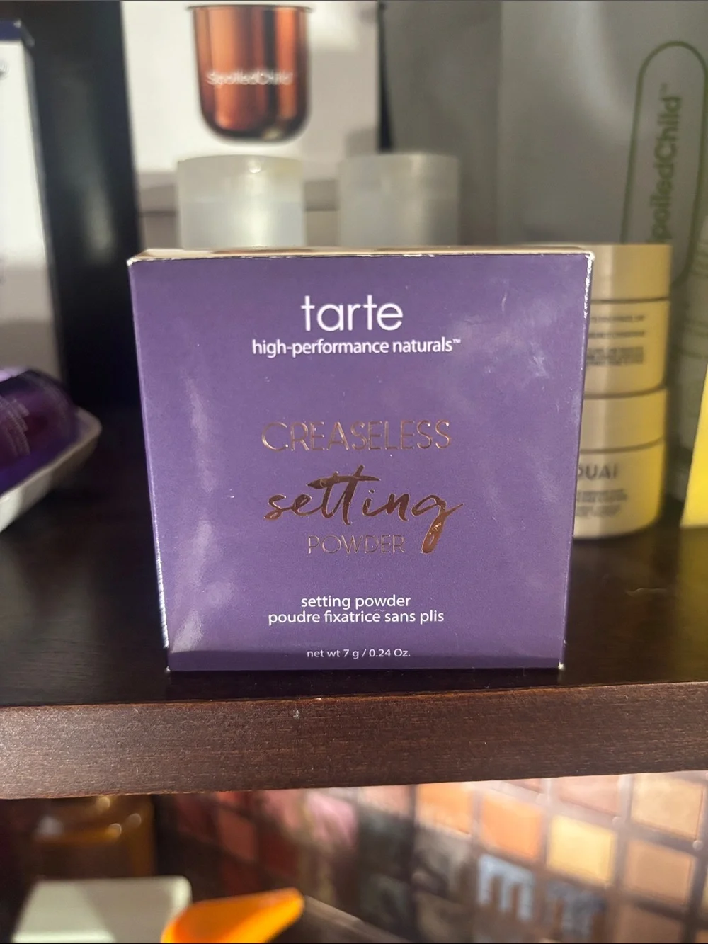 tarte Creaseless Setting Powder — Purple Box